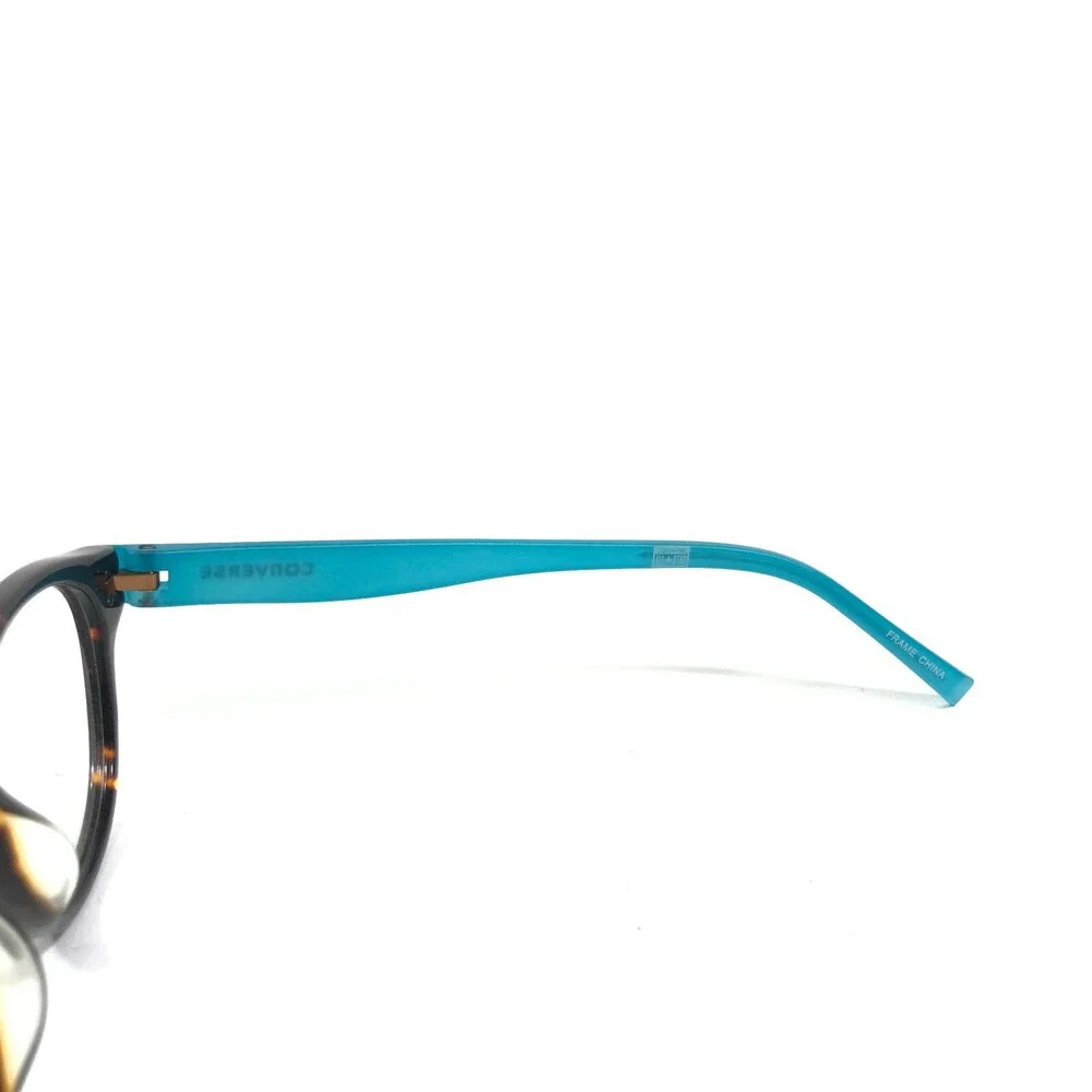 Converse Kids Eyeglasses Frames Q014 UF TORTOISE Brown Tortoise Blue 48-18-140